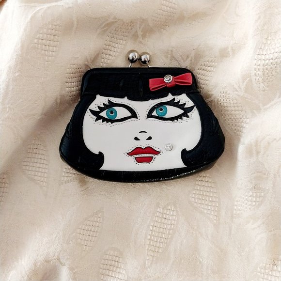 Brighton Handbags - Brighton Retired Face Coin Purse